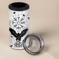 Viking 4 in 1 Can Cooler Tumbler Raven Celtic Gift For Men Dad Son
