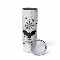 Viking Skinny Tumbler Raven Celtic Gift For Men Dad Son