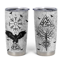 Viking Tumbler Cup Raven Celtic Gift For Men Dad Son