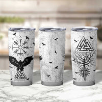 Viking Tumbler Cup Raven Celtic Gift For Men Dad Son
