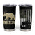 Funny Bear Beer Lovers Tumbler Cup Camo American Flag Hunting Gifts Men Dad Grandpa - Wonder Print Shop