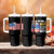 Funny Mens Drinking Tumbler With Handle I'm Holding a Beer So Yeah I'm Pretty Busy American Flag - Wonder Print Shop