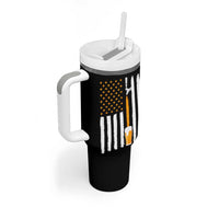 Craft Beer Tumbler With Handle Vintage I Do Crafts Home Brew American Flag