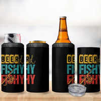 Fishing Gifts Fisherman 4 in 1 Can Cooler Tumbler Beer Fishy Fishy Dad Humor Fisherman