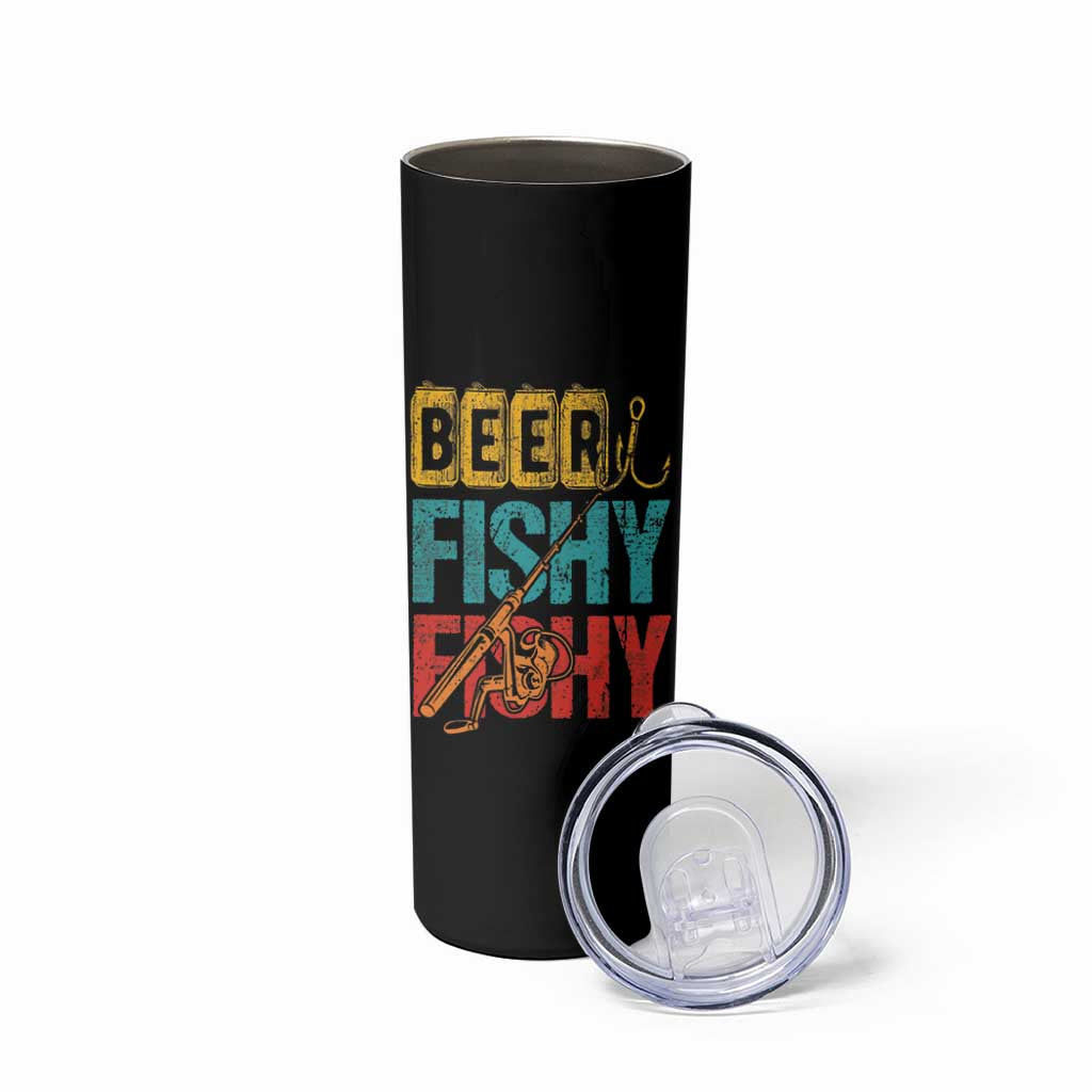 Fishing Gifts Fisherman Skinny Tumbler Beer Fishy Fishy Dad Humor Fisherman