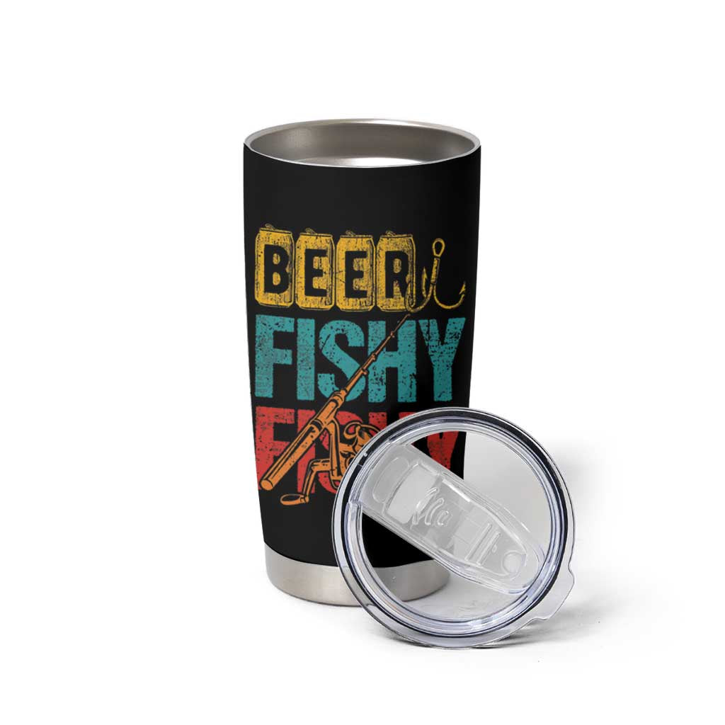 Fishing Gifts Fisherman Tumbler Cup Beer Fishy Fishy Dad Humor Fisherman