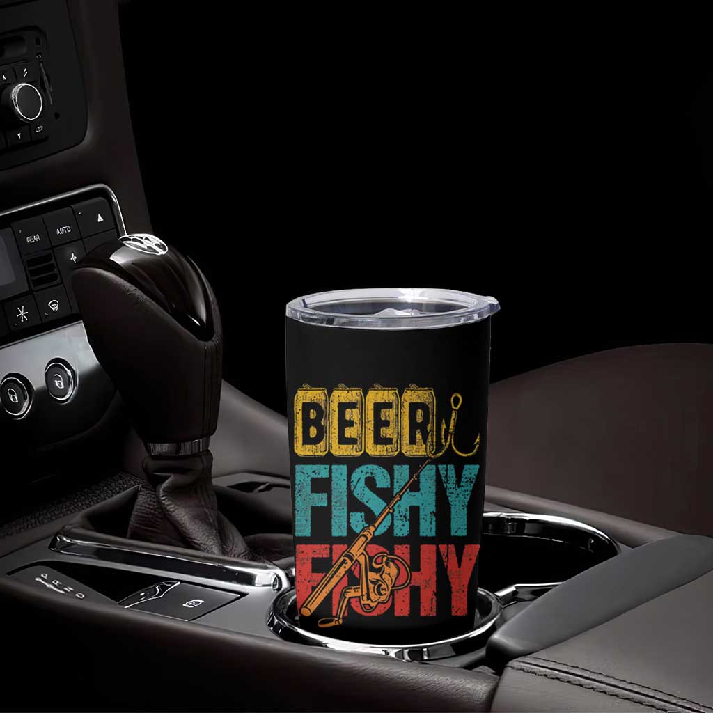 Fishing Gifts Fisherman Tumbler Cup Beer Fishy Fishy Dad Humor Fisherman