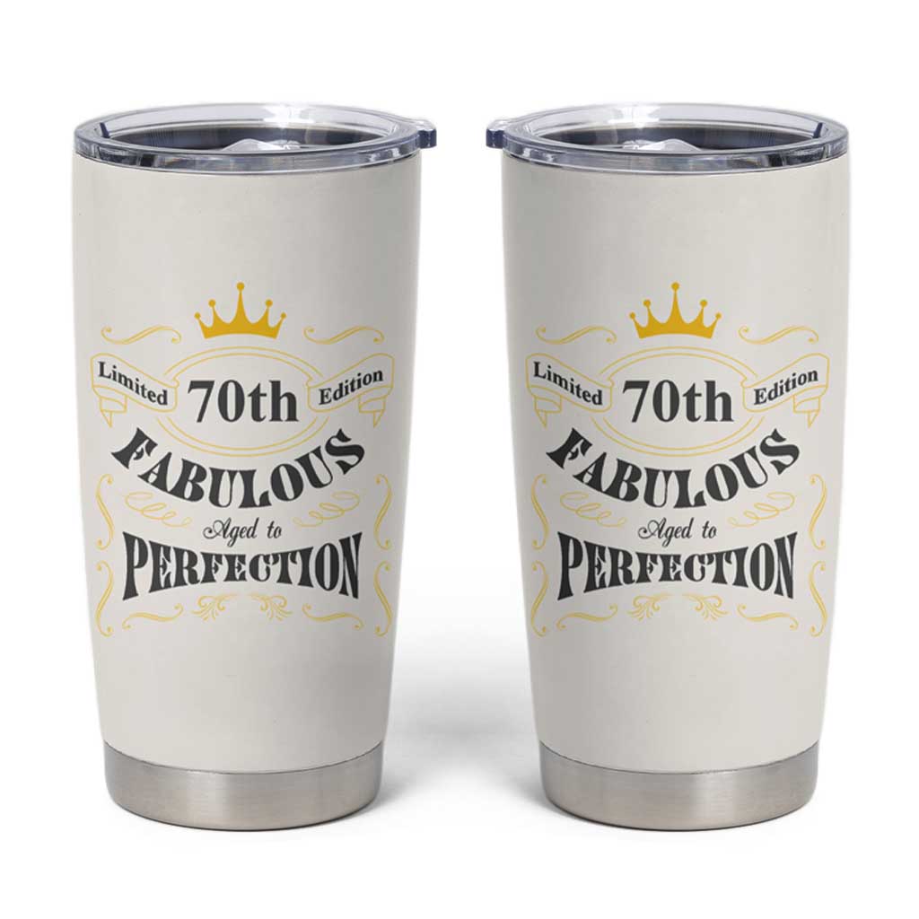 70th Birthday Gift Tumbler Cup Turning 70 Gifts for Grandma Mom 1954 Mug - Wonder Print Shop