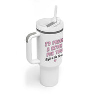 Funny Gifts for Mom BFF Tumbler With Handle Id Punch A Bitch For You - Wonder Print Shop