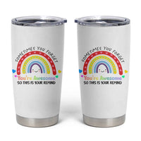 Birthday Gifts for Women Tumbler Cup Sometimes You Forget Your Awesome Inspirational Gifts