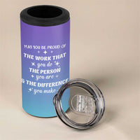 Thank You Gifts For Women 4 in 1 Can Cooler Tumbler May You Be Proud Of The Work You Do Thanks Retirement Goodbye Farewell Gift