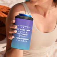 Thank You Gifts For Women 4 in 1 Can Cooler Tumbler May You Be Proud Of The Work You Do Thanks Retirement Goodbye Farewell Gift