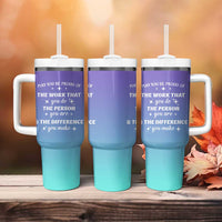 Thank You Gifts For Women Tumbler With Handle May You Be Proud Of The Work You Do Thanks Retirement Goodbye Farewell Gift