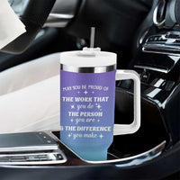 Thank You Gifts For Women Tumbler With Handle May You Be Proud Of The Work You Do Thanks Retirement Goodbye Farewell Gift