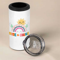 Motivation Gifts 4 in 1 Can Cooler Tumbler Rise And Shine