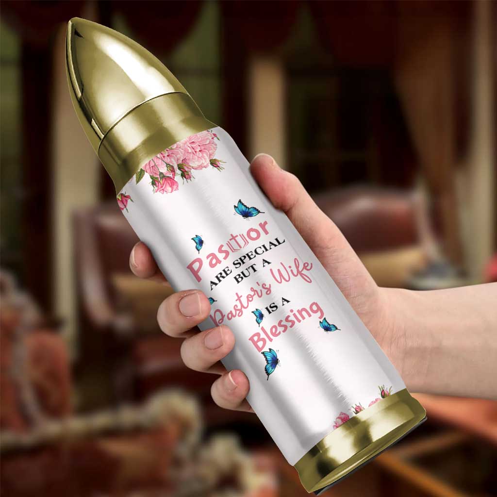 Pastor Wife Appreciation Gifts Bullet Tumbler Pastors Wives Gifts Christian Flower Cross