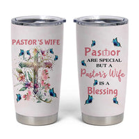 Pastor Wife Appreciation Gifts Tumbler Cup Pastors Wives Gifts Christian Flower Cross
