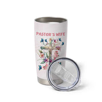 Pastor Wife Appreciation Gifts Tumbler Cup Pastors Wives Gifts Christian Flower Cross