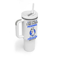 Frenchie Dog Gifts Tumbler With Handle Life Is Better With French Bulldog Dog Funny Pet Owner Gifts