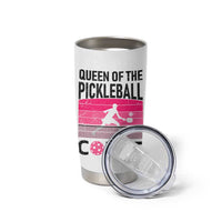 Pickleball Gifts For Women Tumbler Cup Queen Of The Court Pink Pickle Ball Lovers Player Coach