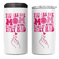 Funny Mom Birthday Gift 4 in 1 Can Cooler Tumbler Cute Valentines Mothers Day Present From Daughter Son