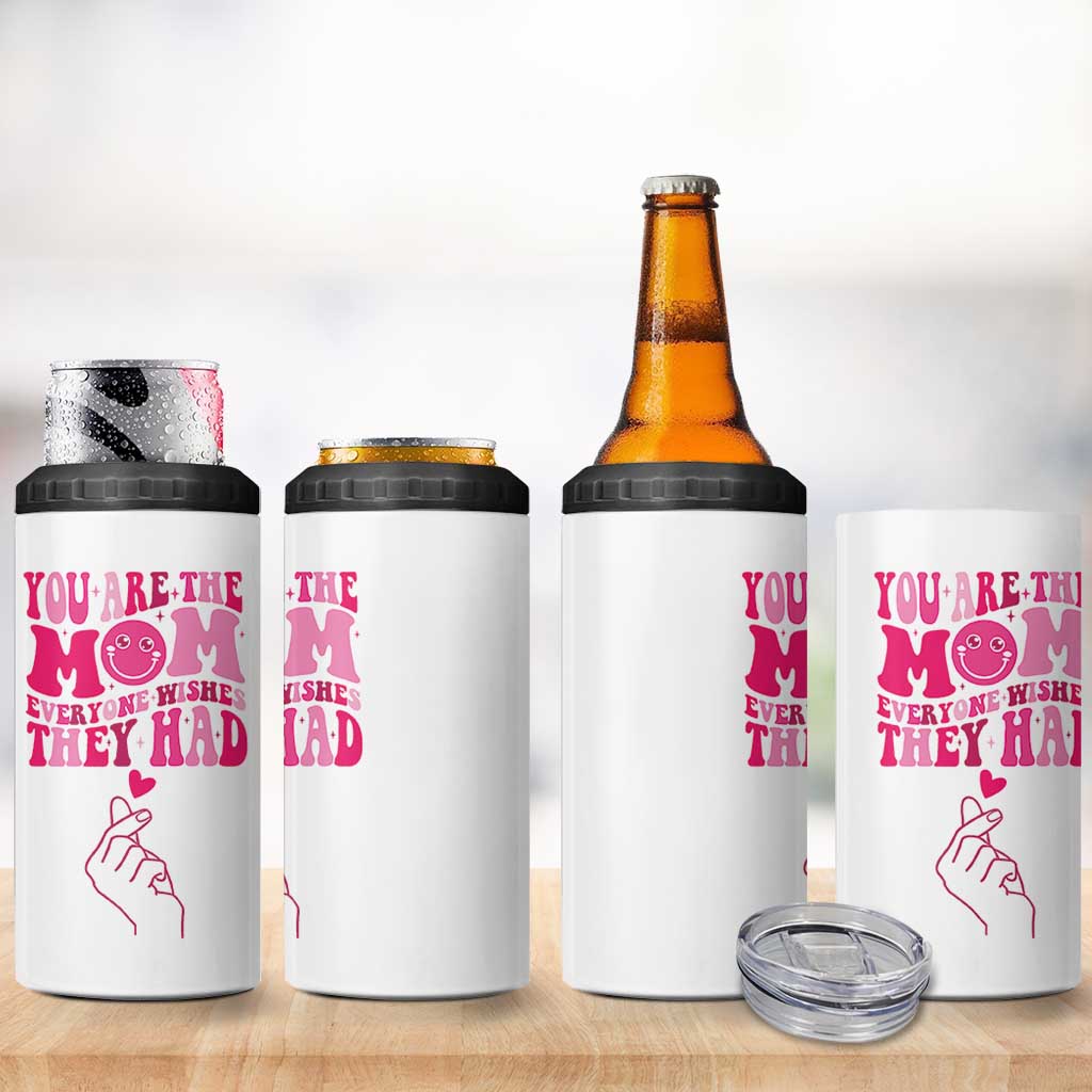 Funny Mom Birthday Gift 4 in 1 Can Cooler Tumbler Cute Valentines Mothers Day Present From Daughter Son