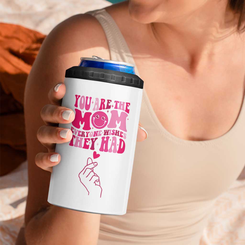 Funny Mom Birthday Gift 4 in 1 Can Cooler Tumbler Cute Valentines Mothers Day Present From Daughter Son