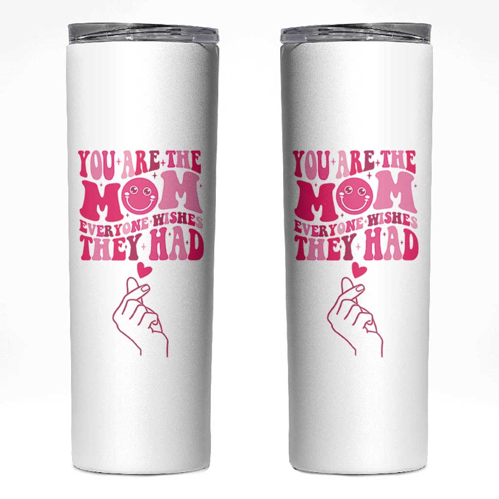 Funny Mom Birthday Gift Skinny Tumbler Cute Valentines Mothers Day Present From Daughter Son