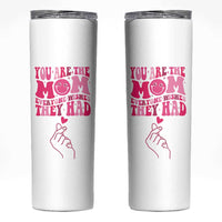 Funny Mom Birthday Gift Skinny Tumbler Cute Valentines Mothers Day Present From Daughter Son