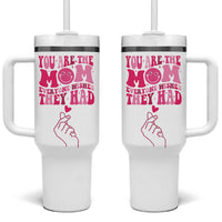 Funny Mom Birthday Gift Tumbler With Handle Cute Valentines Mothers Day Present From Daughter Son