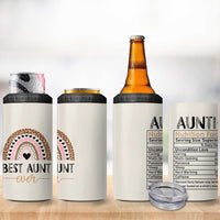 Gift For Aunt 4 in 1 Can Cooler Tumbler Best Aunt Ever Leopard Print