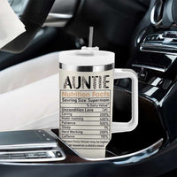 Gift For Aunt Tumbler With Handle Best Aunt Ever Leopard Print