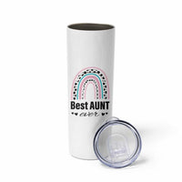 Auntie Skinny Tumbler Best Aunt Ever - Wonder Print Shop