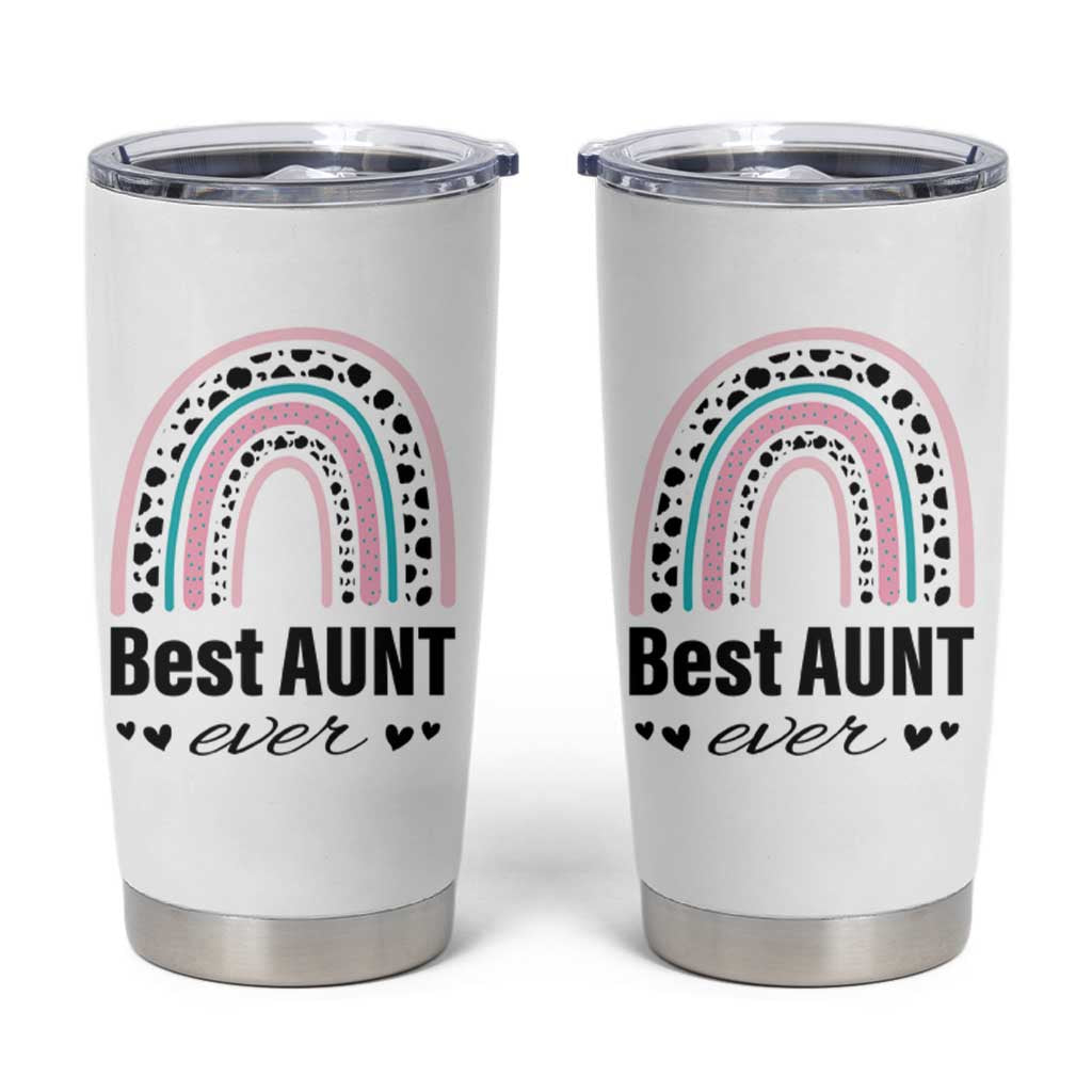 Auntie Tumbler Cup Best Aunt Ever - Wonder Print Shop