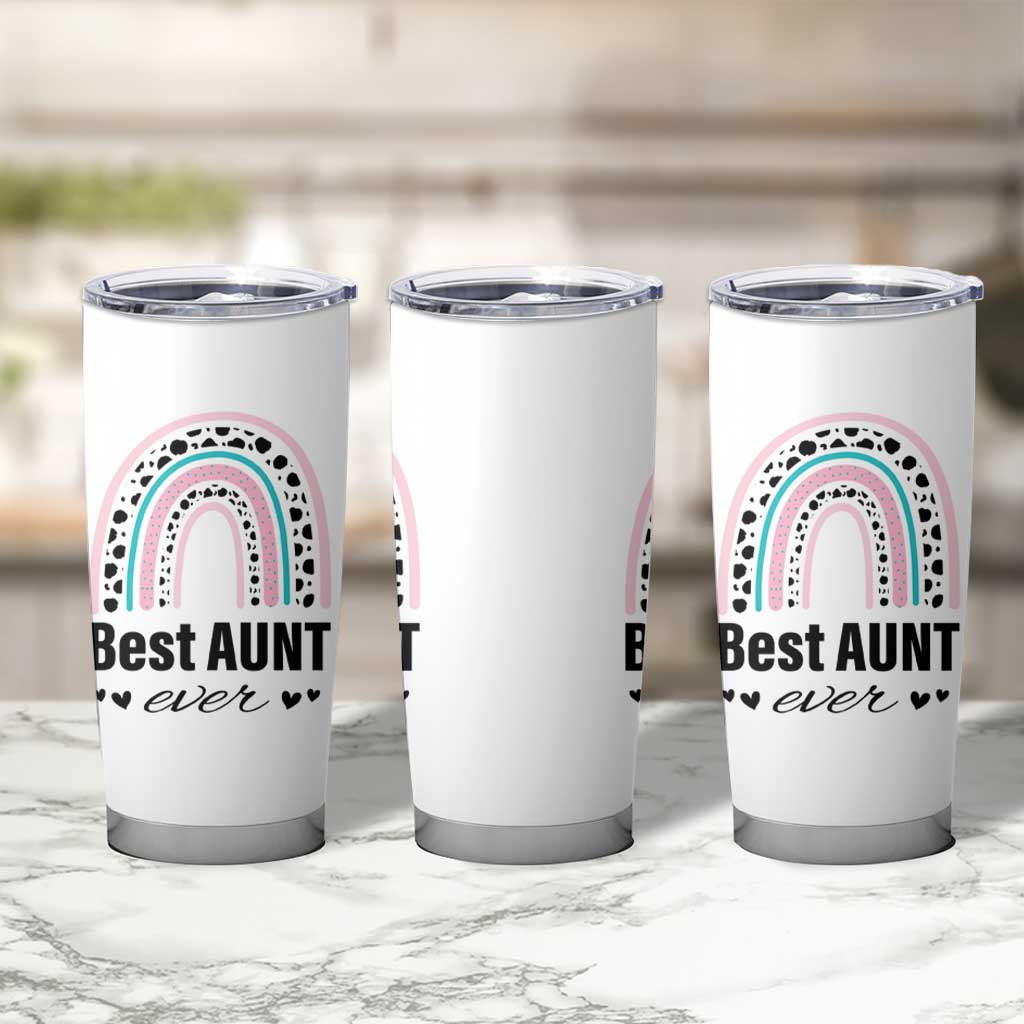 Auntie Tumbler Cup Best Aunt Ever - Wonder Print Shop