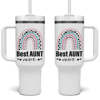 Auntie Tumbler With Handle Best Aunt Ever - Wonder Print Shop
