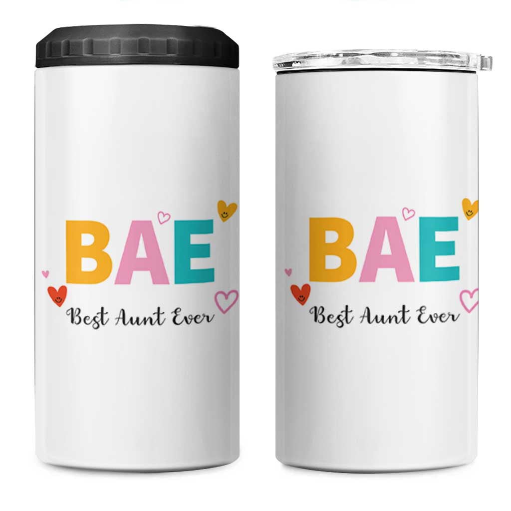 Aunt Gifts 4 in 1 Can Cooler Tumbler Aunts Gifts For Birthday Christmas Mothers Day Best Aunt Ever