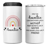 Auntie Gifts 4 in 1 Can Cooler Tumbler Aunts Gifts For Birthday Christmas Mothers Day