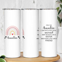 Auntie Gifts Skinny Tumbler Aunts Gifts For Birthday Christmas Mothers Day