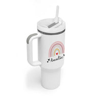 Auntie Gifts Tumbler With Handle Aunts Gifts For Birthday Christmas Mothers Day