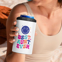 Aunt Gift Ideas 4 in 1 Can Cooler Tumbler Best Auntie Ever Christmas Birthday Present