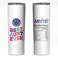 Aunt Gift Ideas Skinny Tumbler Best Auntie Ever Christmas Birthday Present