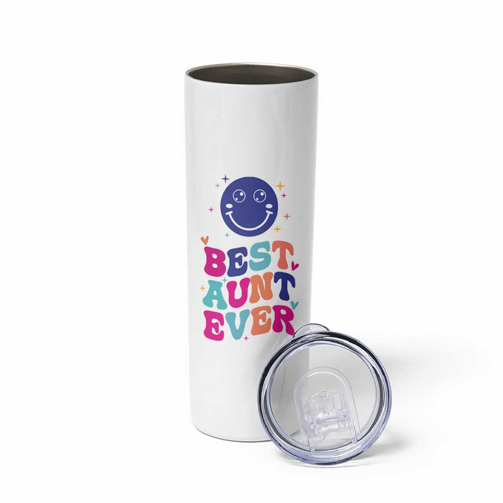 Aunt Gift Ideas Skinny Tumbler Best Auntie Ever Christmas Birthday Present