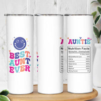 Aunt Gift Ideas Skinny Tumbler Best Auntie Ever Christmas Birthday Present