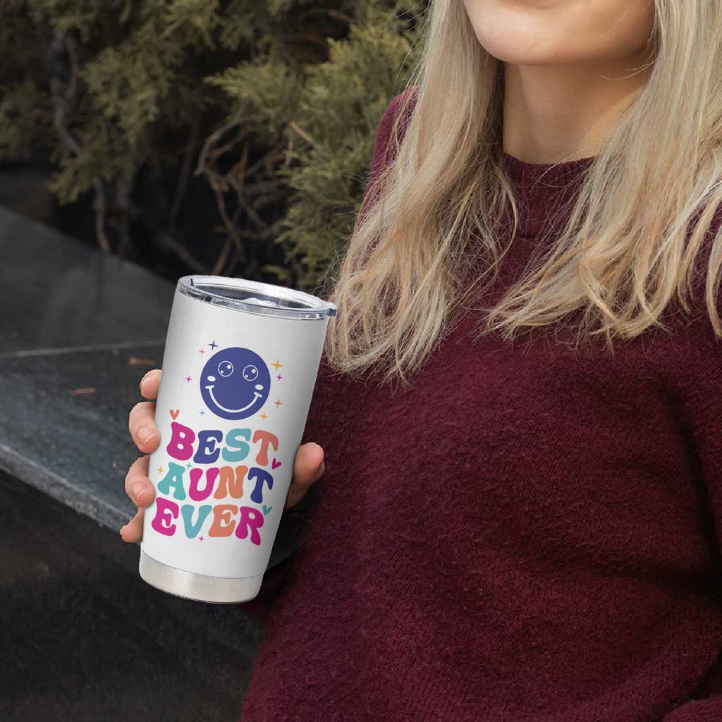 Aunt Gift Ideas Tumbler Cup Best Auntie Ever Christmas Birthday Present