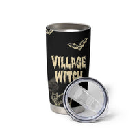 Witch Cat Tumbler Cup Witchy Vibes Halloween Black Cat Lover Gifts