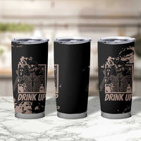 Skeleton Coffee Tumbler Cup Skull Skeleton Halloween Coffee Lover - Wonder Print Shop