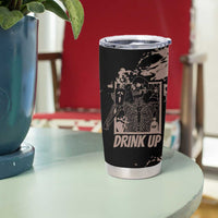 Skeleton Coffee Tumbler Cup Skull Skeleton Halloween Coffee Lover - Wonder Print Shop