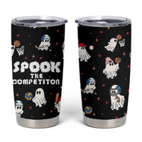 Halloween Spooky Sport Ghost Tumbler Cup - Wonder Print Shop