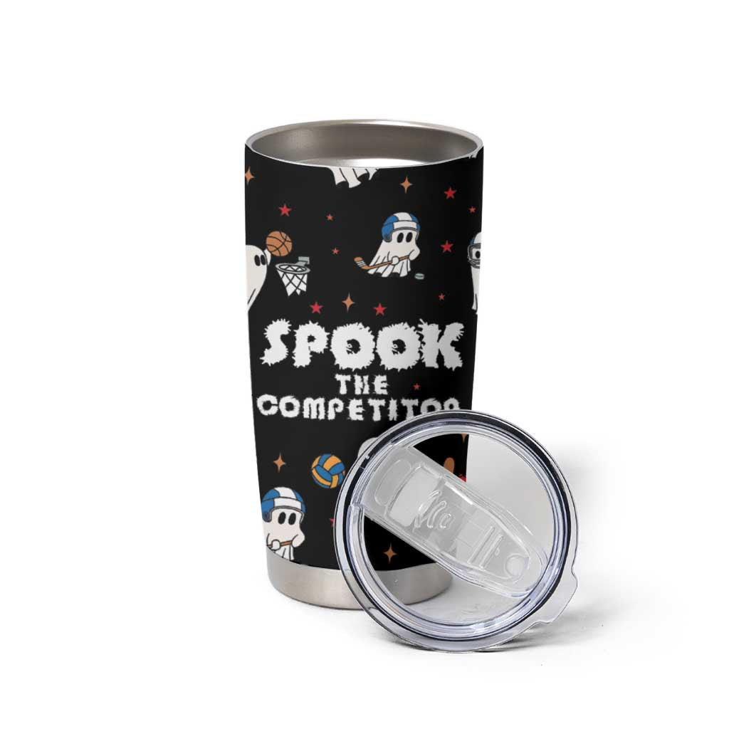 Halloween Spooky Sport Ghost Tumbler Cup - Wonder Print Shop